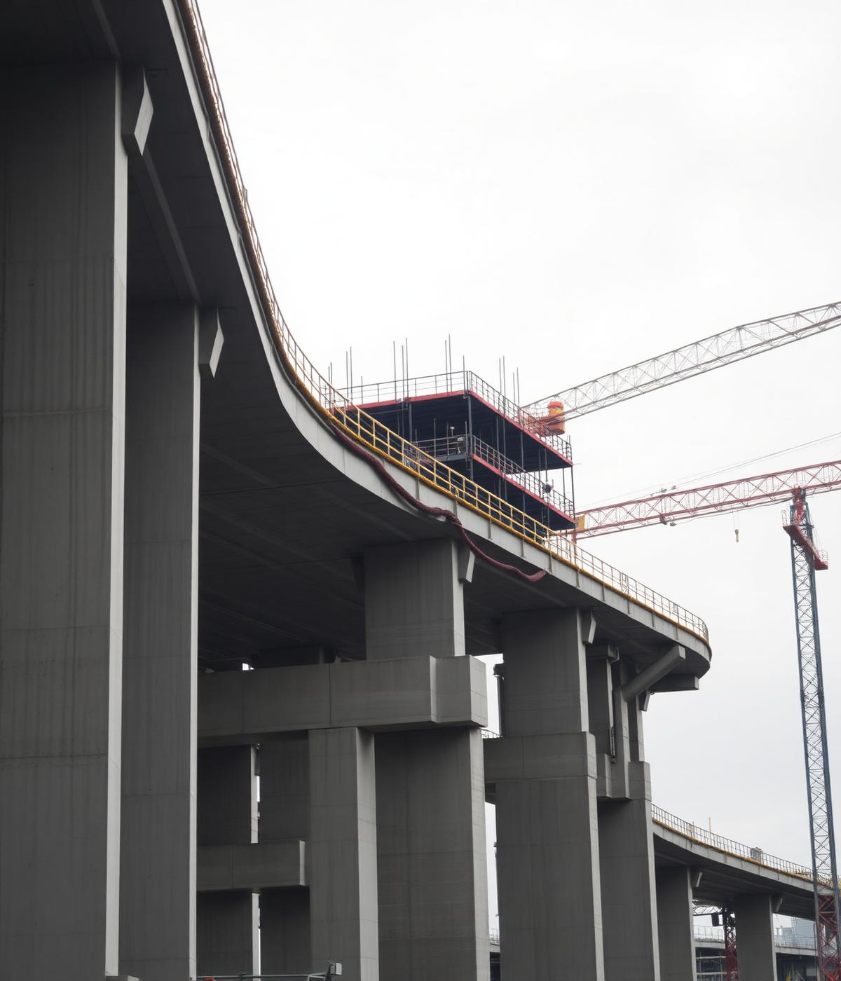 Infraestructura empresarial en construcción